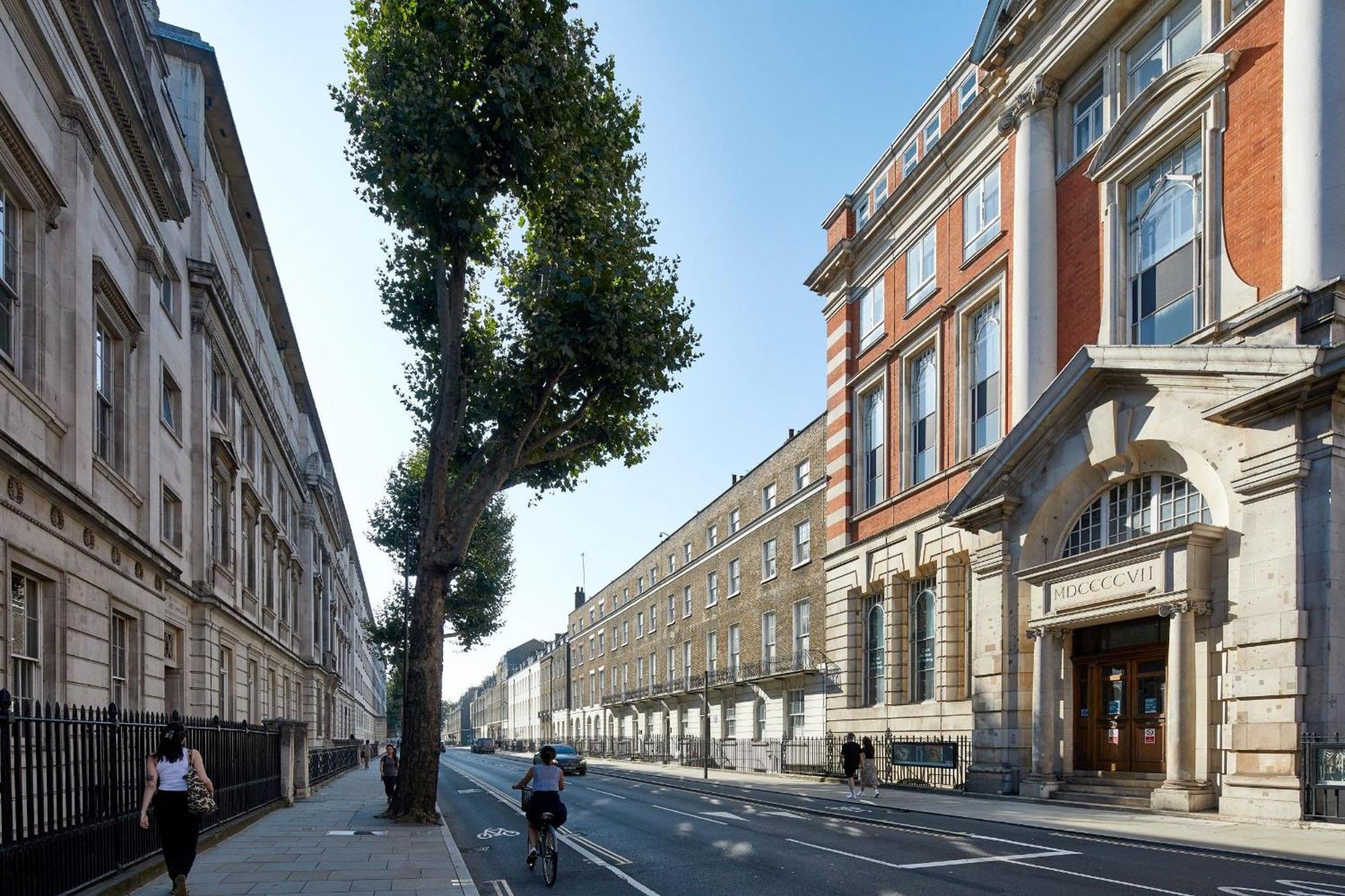 Gower Street Houses, Fitzrovia, Londen Buitenkant foto
